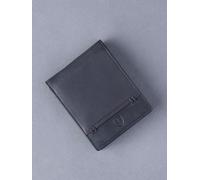 Lakeland Leather Men's Stitch Leather Bi-Fold Wallet in Black Lakeland Leather Black One Size