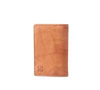 Lakeland Leather Mens Trifold Wallet in Cognac Brown