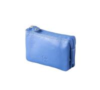Lakeland Leather Multi Pocket Coin Purse in Blue