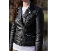 Lakeland Leather Penny' Leather Biker Jacket In Black Black 16