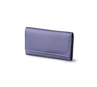 Lakeland Leather Real Leather Large Purse in Purple