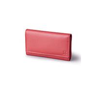 Lakeland Leather Real Leather Large Purse in Red