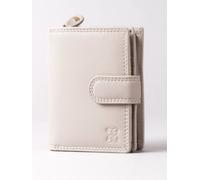 Lakeland Leather Small Leather Tab Purse In Grey Grey One Size