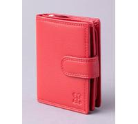 Lakeland Leather Small Leather Tab Purse In Red Red