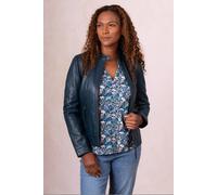 Lakeland Leather Threlkeld' Leather Jacket In Blue Blue 10