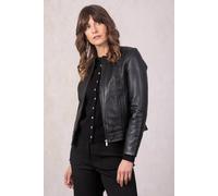 Lakeland Leather Women's 'Annaside' Leather Jacket in Black | Size: 10 Lakeland Leather Black 10