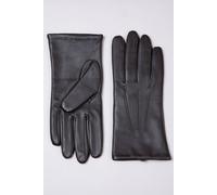 Lakeland Leather Women's 'Blea' Classic Leather Gloves in Chocolate | Size: Small
