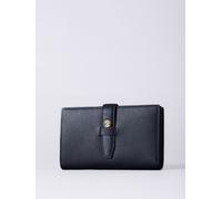Lakeland Leather Women's Icon Stud Large Leather Tab Purse in Navy Lakeland Leather Navy One Size