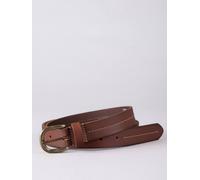 Lakeland Leather Women's 'Kendal' Leather Belt in Tan | Size: Medium