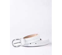 Lakeland Leather Women's 'Kendal' Leather Belt in White | Size: 2XL Lakeland Leather White 2XL
