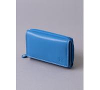 Lakeland Leather Women's Small Leather Purse in Blue Lakeland Leather Blue One Size