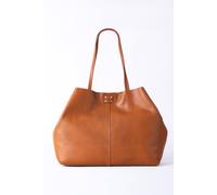 Lakeland Leather Women's 'Tarraby' Leather Tote Bag in Tan