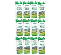 Lakeland Long-life Semi Skimmed UHT Milk, 1L (Pack of 12)