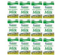 Lakeland Long-life Semi Skimmed UHT Milk, Calcium, High in Protein, 500ML (Pack of 12, Total 6000ml)