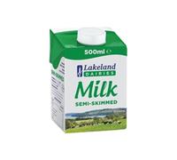 Lakeland Semi-Skimmed Milk 500ml (12 Pack)