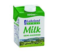 Lakeland Semi-Skimmed Milk 500ml (12 Pack)