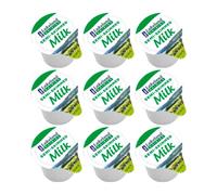 Lakeland Long Life Semi-Skimmed Milk Pots (240 Pots) / Individual UHT Milk Individual Pots For Use in Hot Drinks