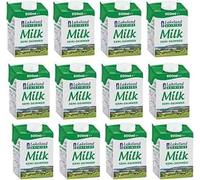 Lakeland Semi-Skimmed UHT Milk 500ml (Pack of 12) | Creamy Taste, Shelf-Stable, Perfect for Tea, Coffee & Cooking | Ultra-Heat-Treated for Freshness and Extended Shelf Life | Great for Travel & Office