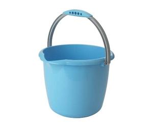Lakeland Small Blue Cleaning Bucket With Soft Grip Handle 6L - Lightweight When Full Everyday Jobs