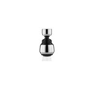 Lakeland Tap Adapta 360 Swivel Spray Adjuster Water Saving Aerator - Black & Chrome