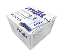 Lakeland UHT Whole Milk Sticks - 10ml (Pack of 240) | Long-Life Whole Milk Portions | Ideal for Tea, Coffee & Catering | Perfect for Hot Drinks