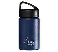 Laken Thermo Classic Vacuum Insulated Stainless Steel Water Bottle Wide Mouth - 350ml, Blue