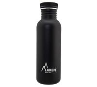 LAKEN Unisex - Adult Heavy Duty Stainless Steel Bottle 0.75L Black, 0.75