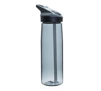 Laken Tritan Sport BPA Free Wide Mouth Water Bottle w/Flip Straw Cap 25oz 750ml Granite
