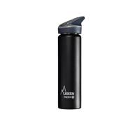 Laken Jannu Vacuum Insulated Stainless Steel Water Bottle with Straw Cap and Handle 25oz Black