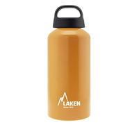 Laken Unisex - Adult Classic Aluminium Orange 0.6 Litre, BPA Aluminium Drinking Bottle, PBA