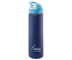 Laken Unisex - Adult Thermos TS7A Thermos Flask, Blue, 18/8-0.75 L