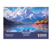 Lakes And Snowy Mountains-1000 Pieces, Puzzle Series with The Most Loved Forest for Adults And Children from 14 Years, Multicoloured, 70x50cm/1000pcs