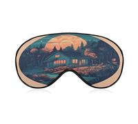Lakeside House Sleep Mask Lakeside House Light Blocking Sleeping Eye Mask, Eye Cover with Adjustable Strap Eye Sleep Shade Cover