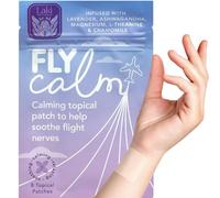 Laki Naturals Fly Calm Patch (1 Count, Pack of 8) - Relax Nerves, Support Stress - Natural Ingredients to Support Airplane Stress - Calm Your Fear of Flying Naturally