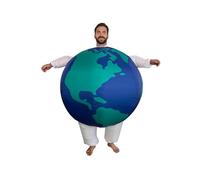 LaKimLin The Earth Costume Inflatable The Globe Costumes Women Men Fancy Planet Suit Blow up for Halloween Party