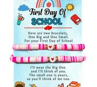 LAKIYOYO Back to school Bracelets Best Friend Friendship Bracelets for 2, BFF Matching Heart Butterfly Bracelets Set First Day of School Gifts, other, other