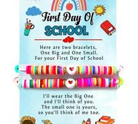 LAKIYOYO Back to school Bracelets Best Friend Friendship Bracelets for 2, BFF Matching Heart Butterfly Bracelets Set First Day of School Gifts, other, other
