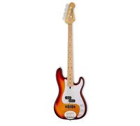 Lakland Skyline 44-64 Deluxe Bass, 4-String Flamed Maple Top, Honey Burst Gloss, Maple Fingerboard