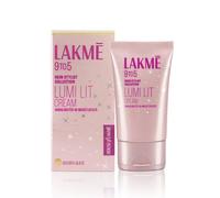 Lakme Lumi Lit Cream - Face Cream with Moisturizer + Highlighter, enriched with Niacinamide & Hyaluronic Acid by Glowrity (Golden Glaze)