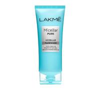 Lakme Micellar Pure Facewash for Deep Pore Cleanse | Face Cleanser for Dirt, Oil and Makeup Removal | Cleansing Face Wash 100g