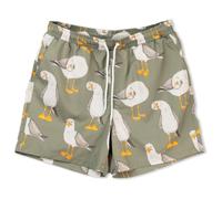 LAKOR - Flipping The Bird Swim Shorts - Boardshorts size 30, olive