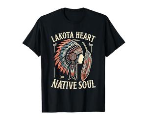 Lakota Heart Dakota Native American Indian Tribe Lakota T-Shirt