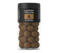 LAKRIDS BY BÜLOW - A - The Original - 295g - Chocolate Coated Gourmet Liquorice - Sweet Liquorice Core, Milk Chocolate and Liquorice Powder