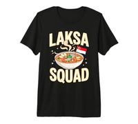 Laksa Squad Singapore Street Food Lovers Premium T-Shirt