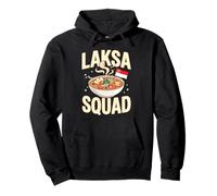 Laksa Squad Singapore Street Food Lovers Pullover Hoodie