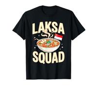 Laksa Squad Singapore Street Food Lovers T-Shirt
