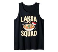 Laksa Squad Singapore Street Food Lovers Tank Top