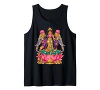 Lakshmi Bubblegum Baddie Wealth Goddess Hindu Tank Top