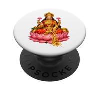 Lakshmi Hindu Goddess Of Wealth PopSockets Adhesive PopGrip