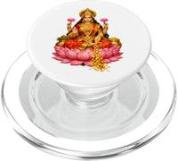 Lakshmi Hindu Goddess Of Wealth PopSockets PopGrip for MagSafe